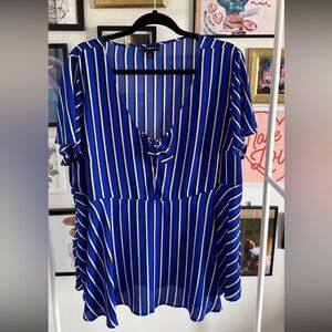 Torrid women's Multicolour Stripe Top Size 2
